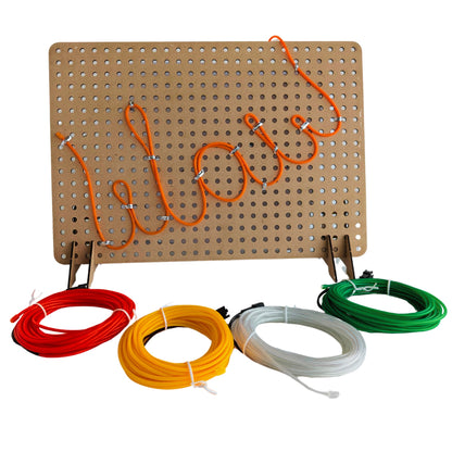 ELectro Glow Art | DIY STEM Kit | 7+ yrs | Design Your Own Glowing Art