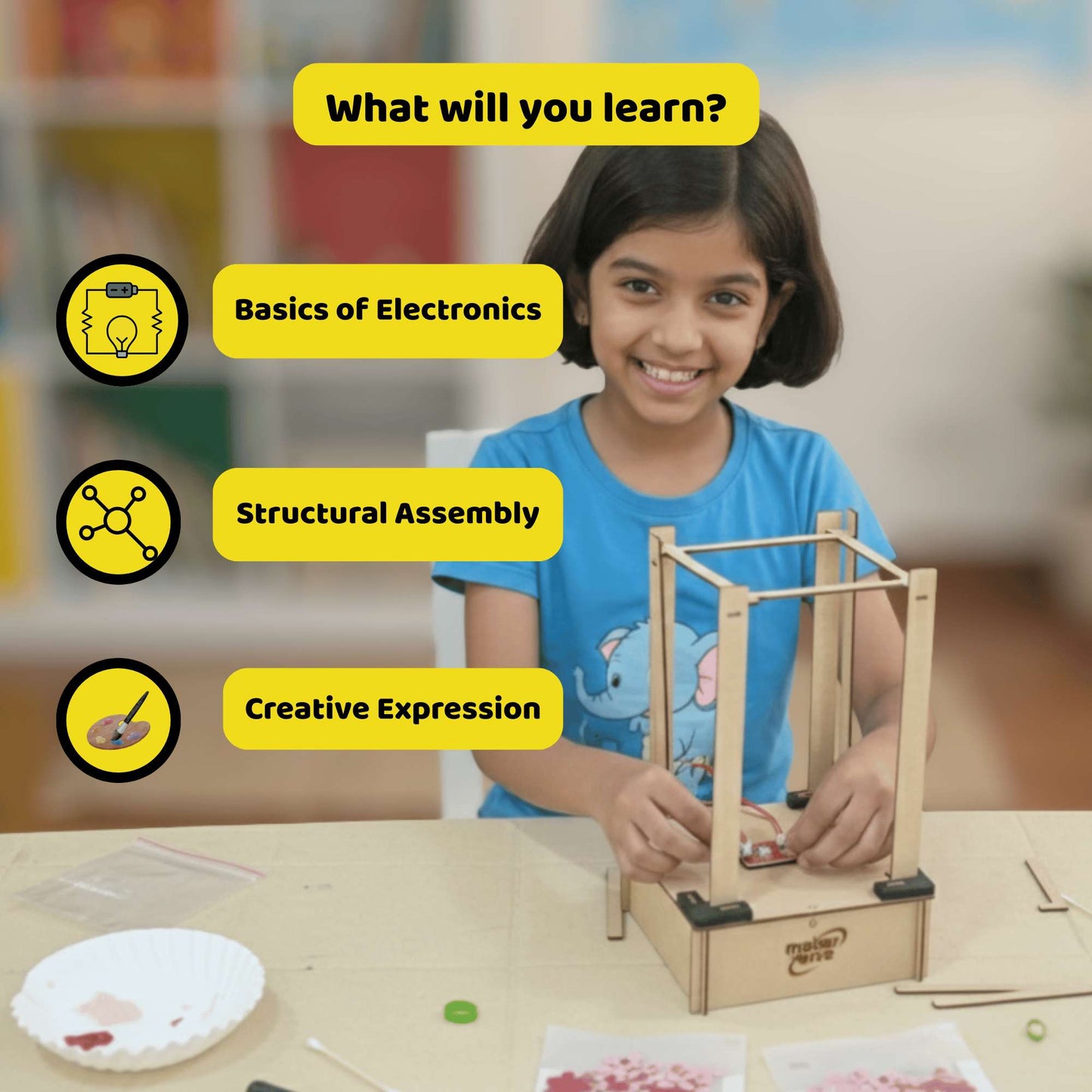 Cherry Blossom Lamp | DIY STEM Kit | 8-14 yrs | Art meets Tech