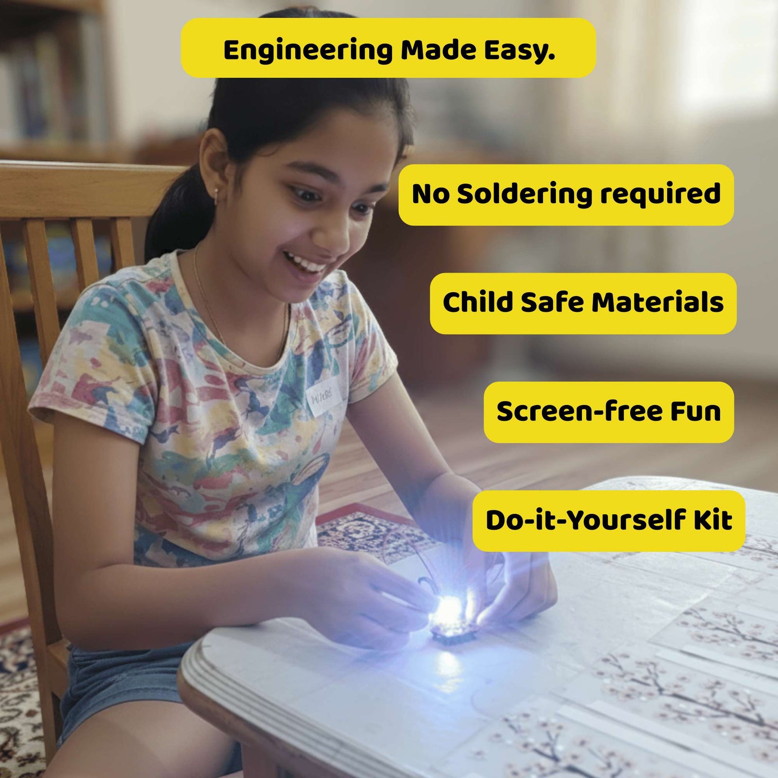 Cherry Blossom Lamp | DIY STEM Kit | 8-14 yrs | Art meets Tech