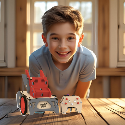 SweepoBot | DIY STEM Kit | 8-14 yrs | Your Sidekick for a Cleaner Room