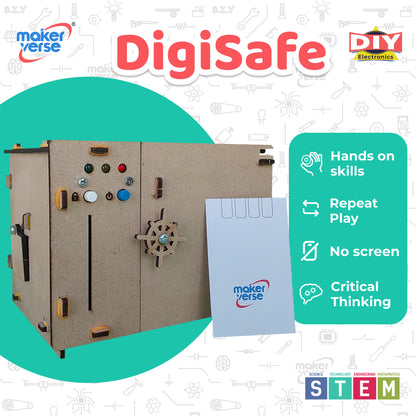 DigiSafe | DIY STEM Kit | 8 - 14 yrs | Fun with Digital Security