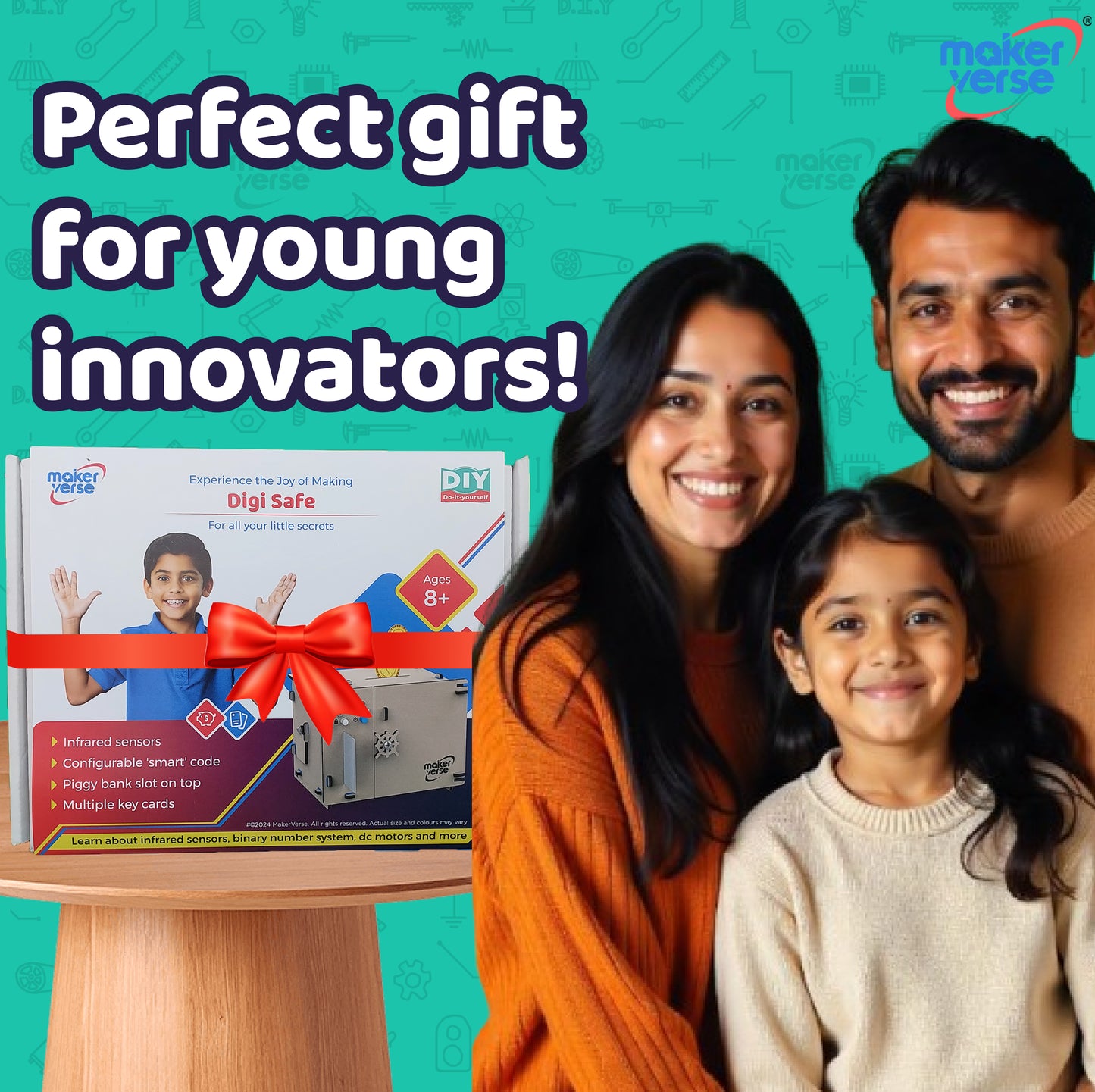 DigiSafe | DIY STEM Kit | 8 - 14 yrs | Fun with Digital Security