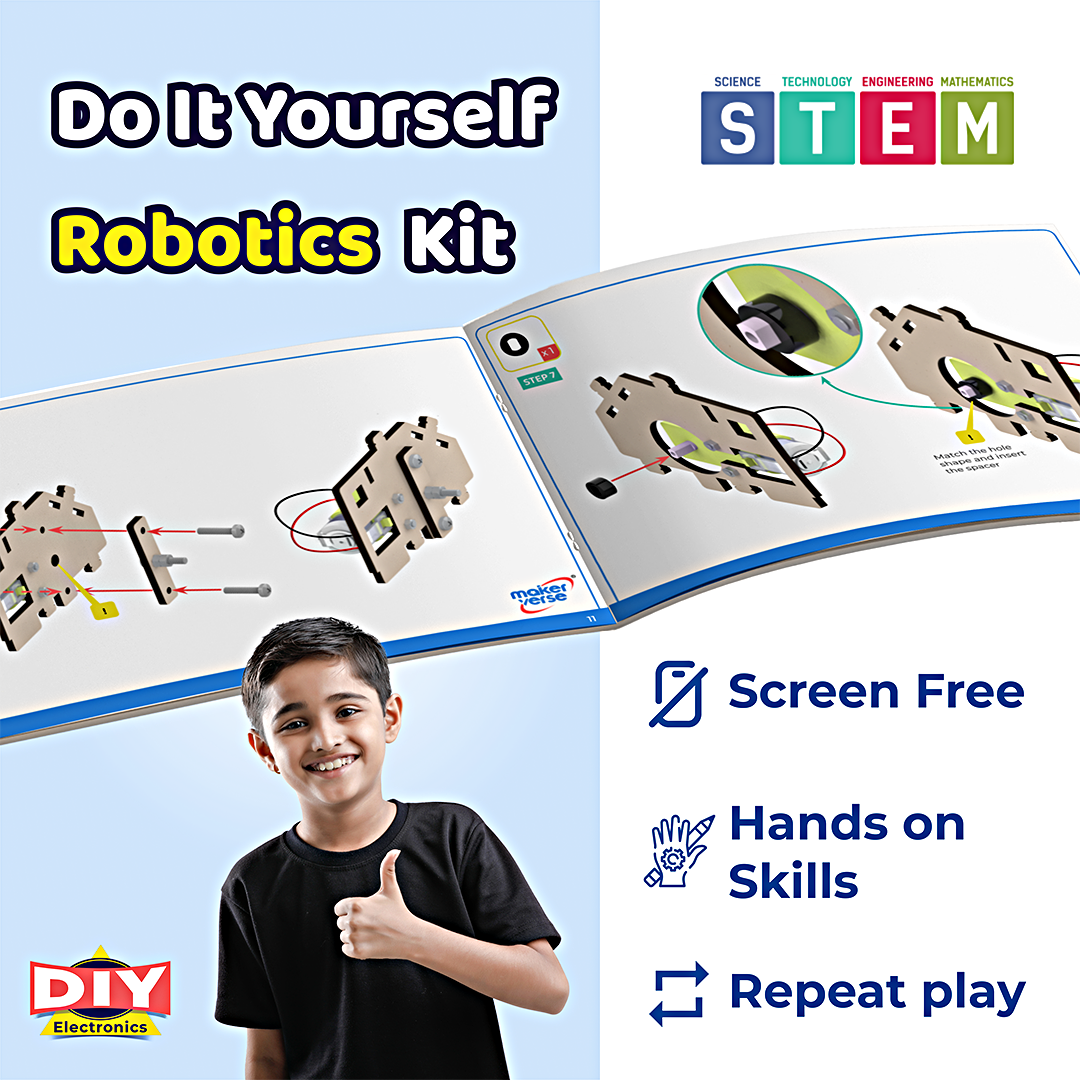 GobbleBot | DIY STEM Kit | 8-14 yrs | Fun with Remote Control Robotics