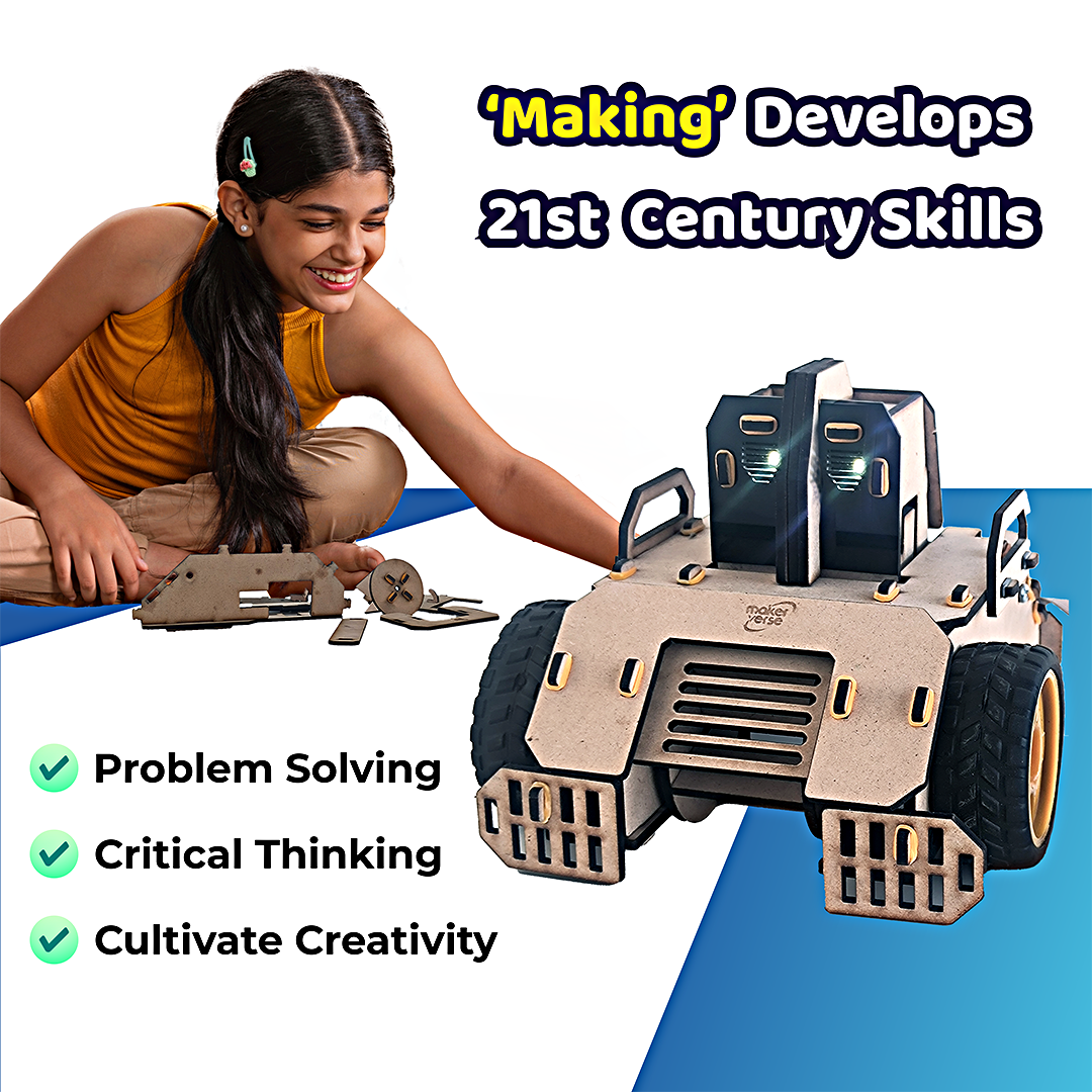 GobbleBot | DIY STEM Kit | 8-14 yrs | Fun with Remote Control Robotics