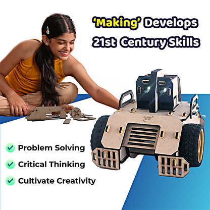 GobbleBot | DIY STEM Kit | 8-14 yrs | Fun with Remote Control Robotics