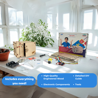 DigiSafe | DIY STEM Kit | 8 - 14 yrs | Fun with Digital Security