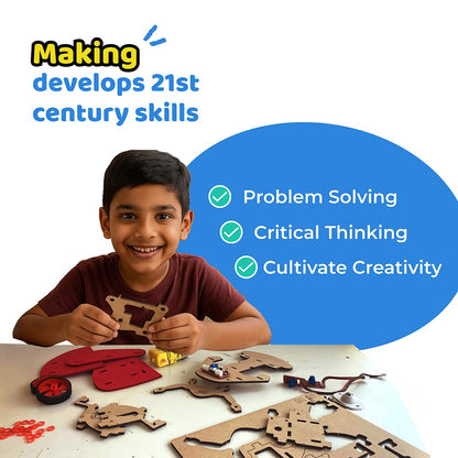 Lumobug | DIY STEM Kit | 8+ yrs | Fun with Bio-Inspired Robotics